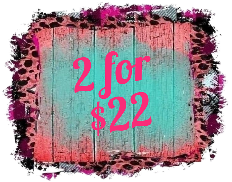 2 for $22 T-shirts