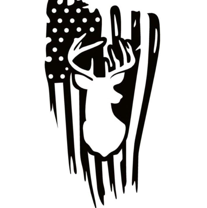 Hunting Window Detail stickers