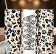 Mom, Mama tumblers 20oz Skinny Mom stainless steel tumblers w/lid and straw