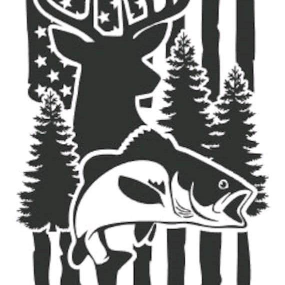 Hunting Window Detail stickers