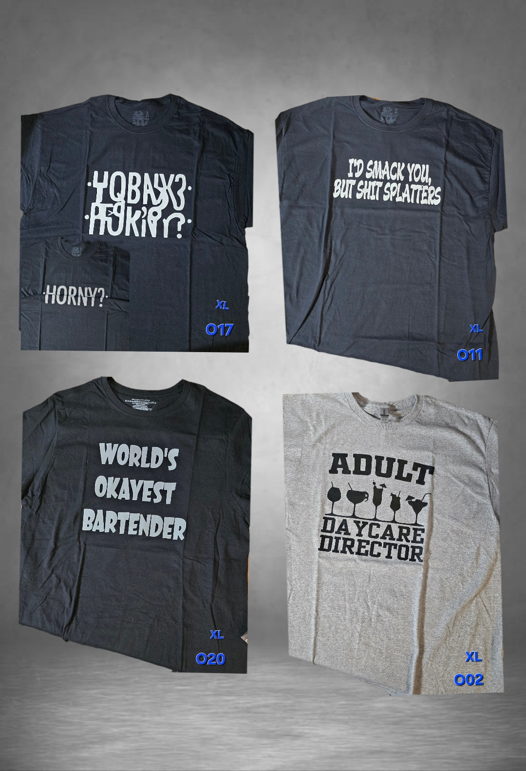 Oops T-shirts unisex size t-shirts