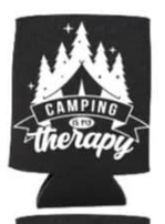 Camping Can Koozies 4pk