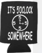 Camping Can Koozies 4pk