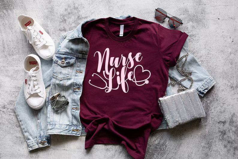 Registered Nurse Shirt Nurse Shirt Nurse T-Shirt RN Shirt Nursing School Shirt Nurse Gift Comfort Colors Nurse TShirt Nurse Tee Gift Nurse