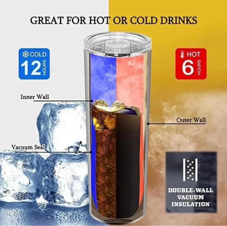 Mom, Mama tumblers 20oz Skinny Mom stainless steel tumblers w/lid and straw