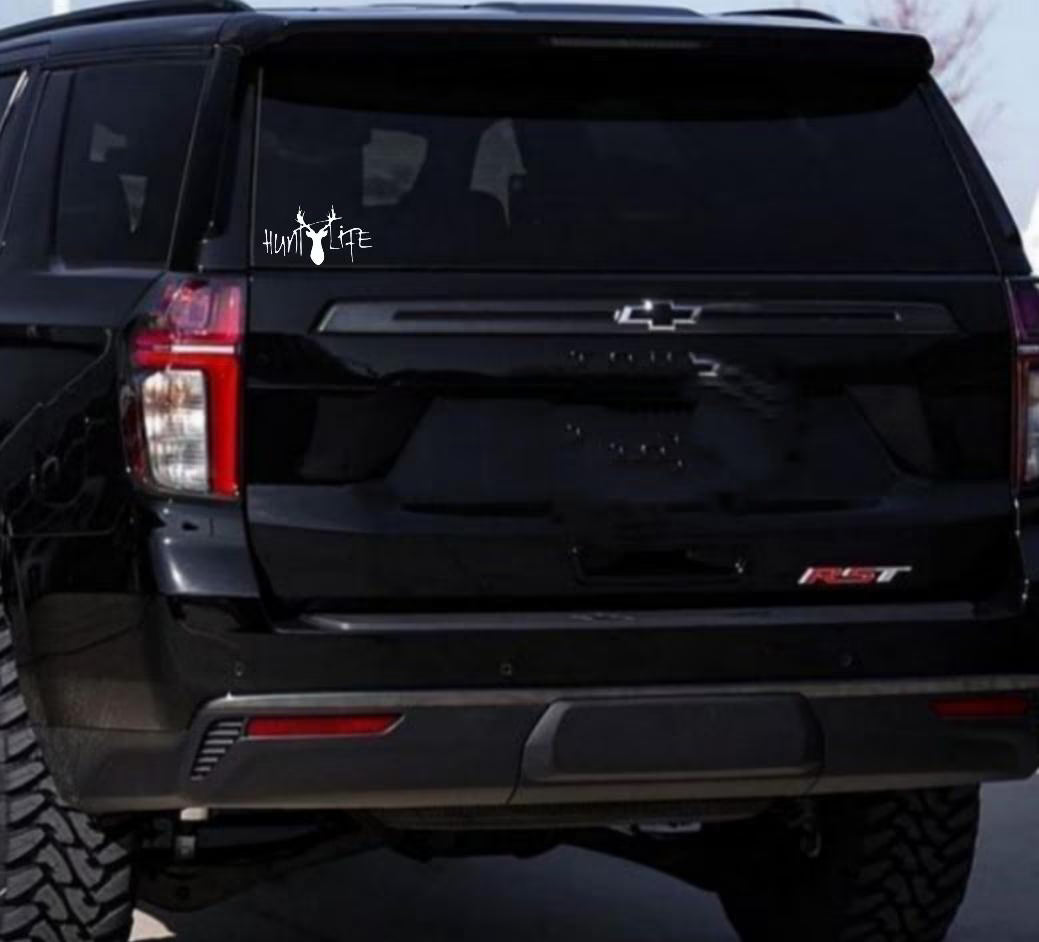Hunting & Fishing Car Stickers - Perfect for Your Vehicle, Duck Window Sticker, Hunt Life Hunting Vinyl Decal Sticker