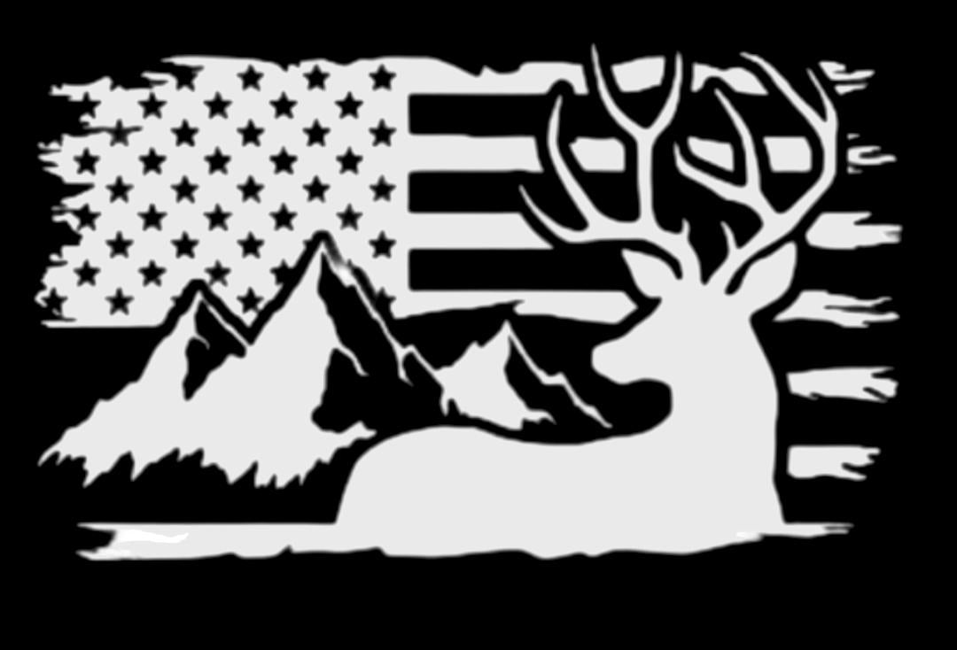 Buy one get one FREE Hunt Life Hunting Vinyl Decal Sticker, Deer Hunting, Hunting Decal for Truck, Gifts for Him, Hunter Gift, Truck Gift