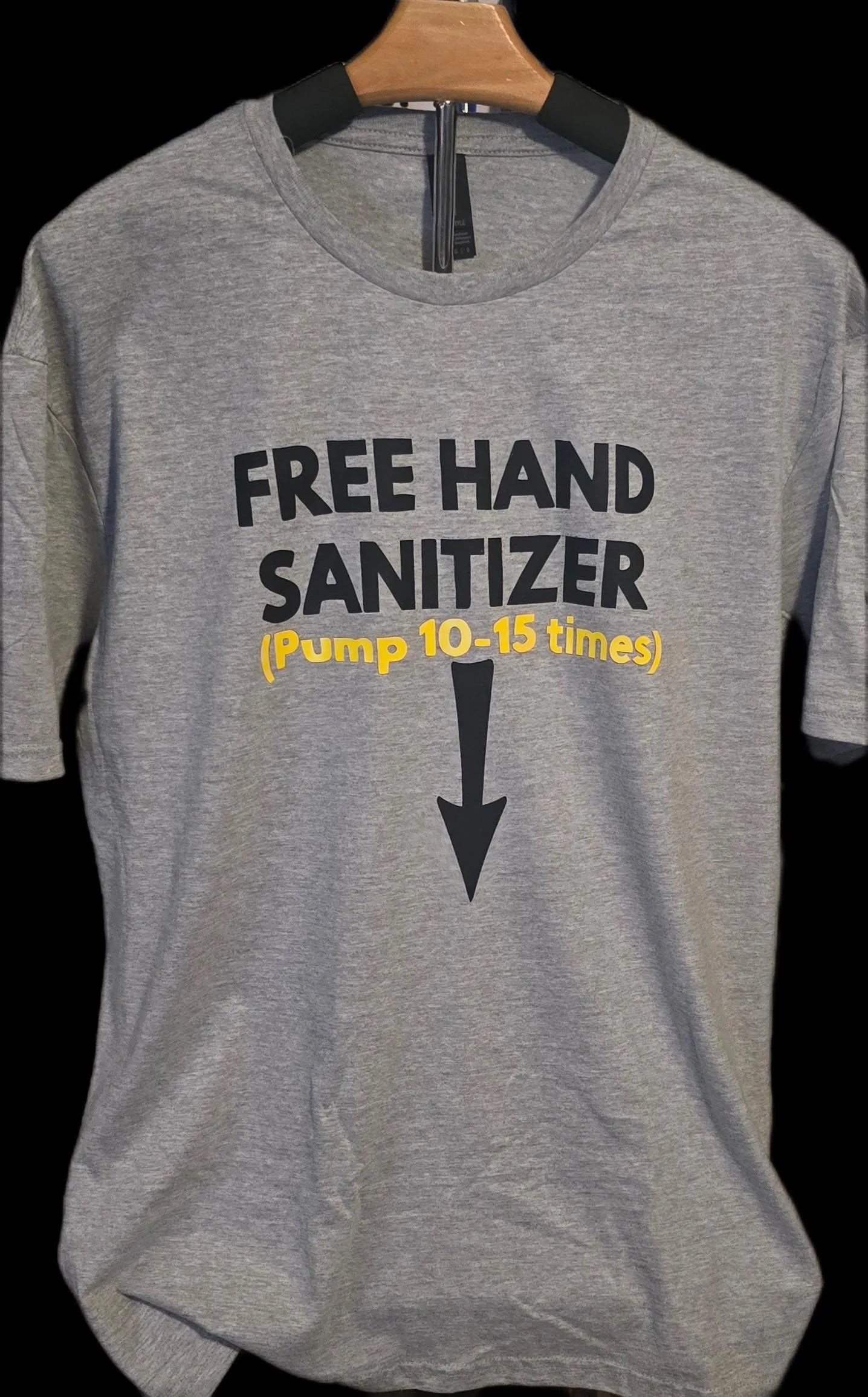 Adult humor t-shirt, Hand Sanitizer Pump 10-15 Times, Dirty Joke Humor Adult Jokes Gag gift, Gift for Birthday, Nasty t-shirt