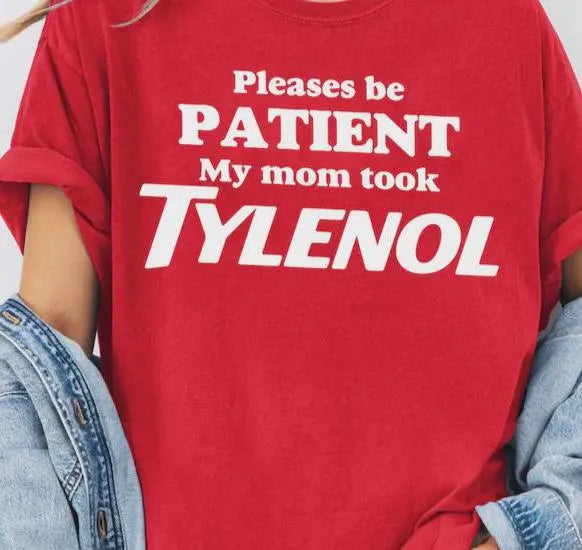 Tylenol Shirt, Autism Awareness Shirt, Autism Shirt, Tylenol Does Not Cause Autism Shirt, Pharmacist Halloween Costume Cosplay