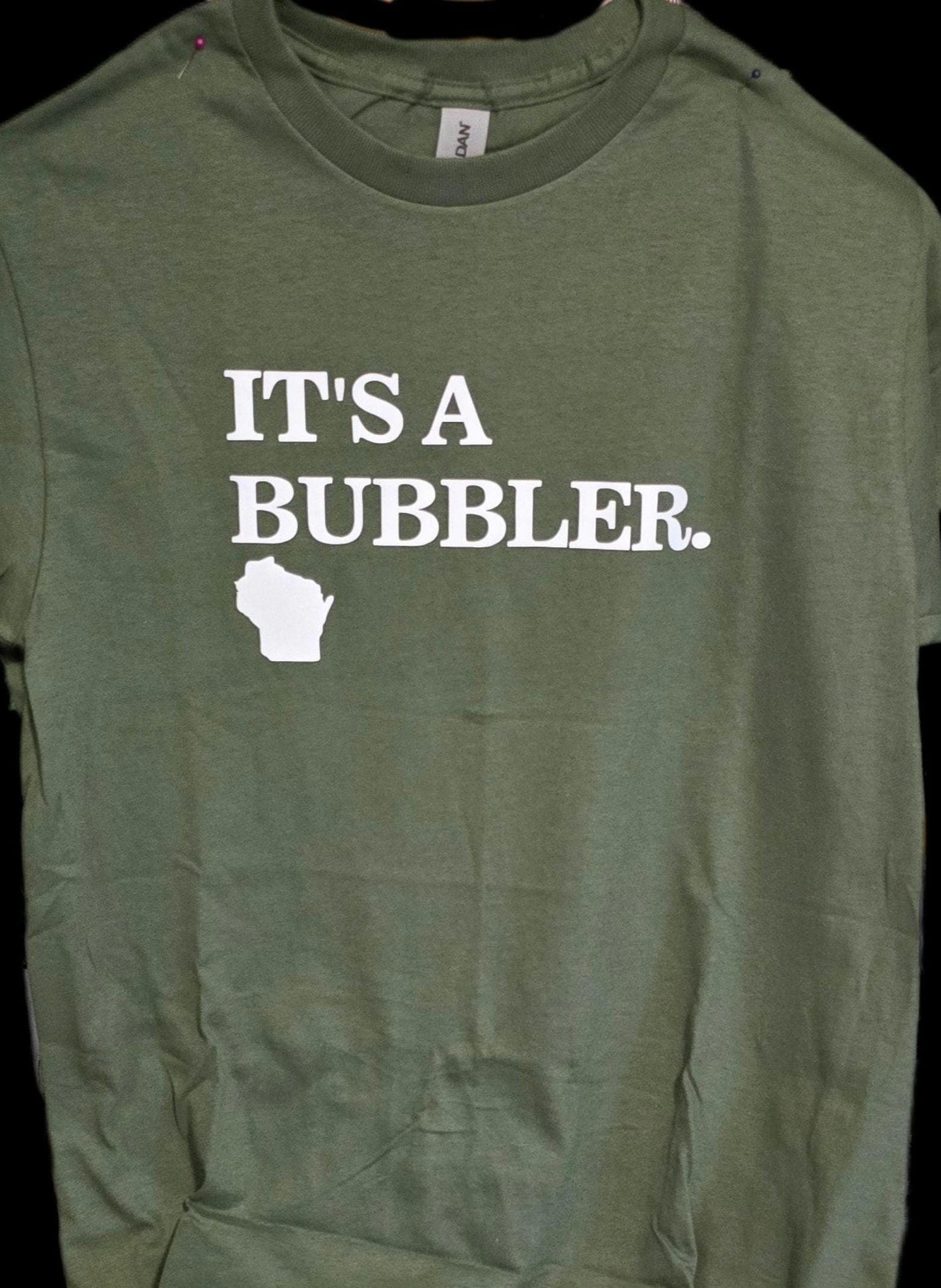 Wisconsin Tees, It's A Bubbler, Wisconsin humor, Wisconsin Bubbler Drinking Fountain shirt, Wisconsin Shirt, Wisconsin gift, Midwest Phrases Tee