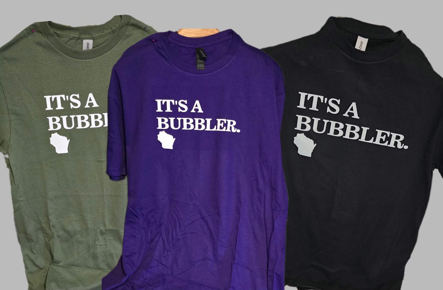 Wisconsin Tees, It's A Bubbler, Wisconsin humor, Wisconsin Bubbler Drinking Fountain shirt, Wisconsin Shirt, Wisconsin gift, Midwest Phrases Tee