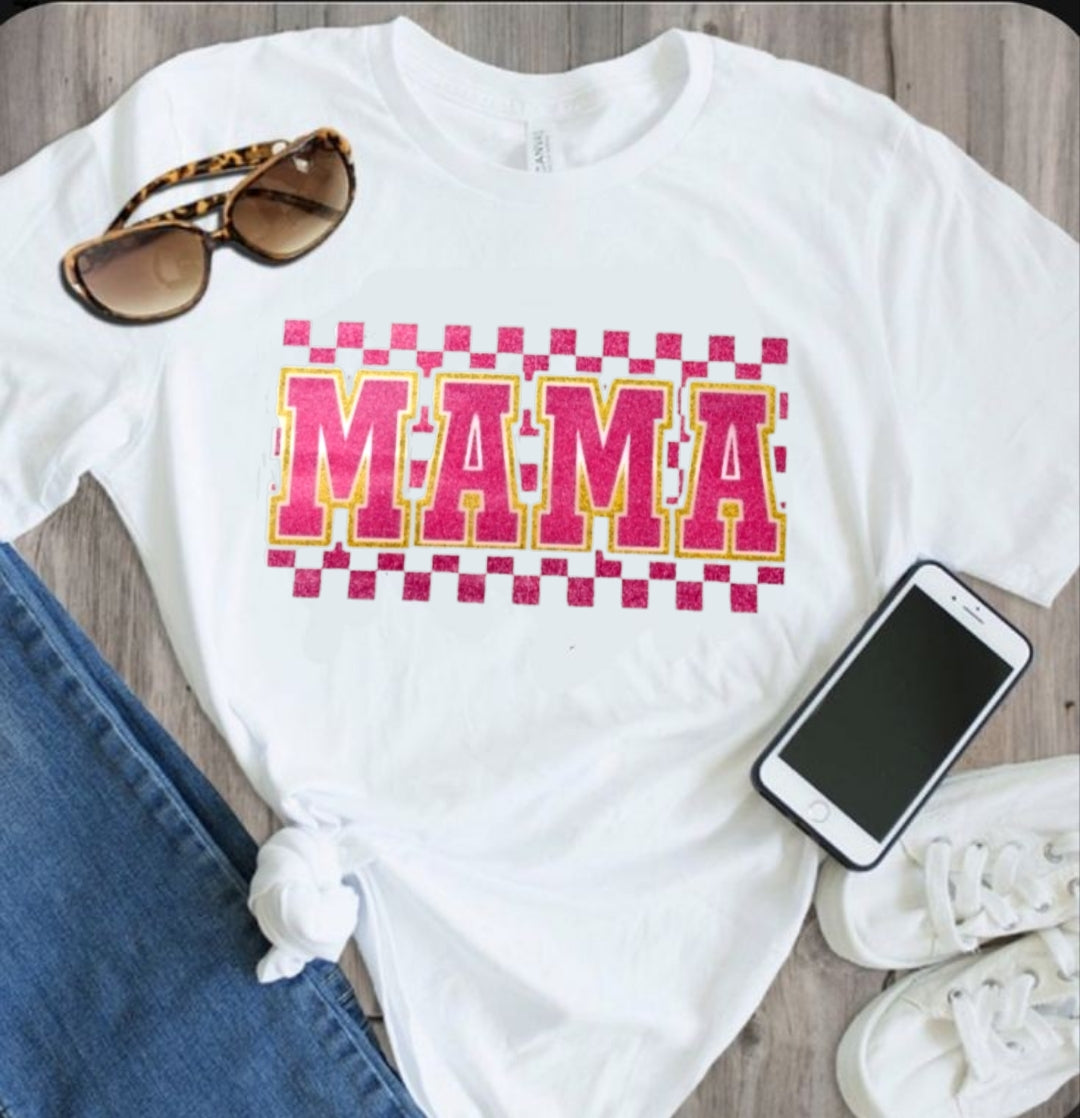 Mama DTF transfers, t-shirt transfers, tote bag transfers, Pillow DTF prints