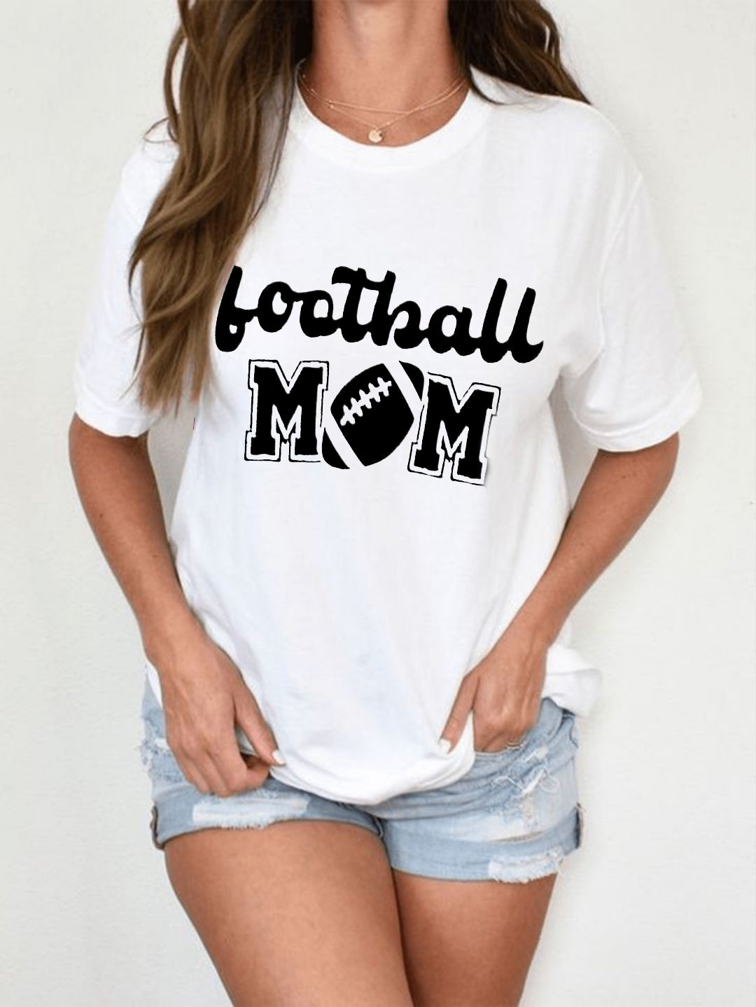 Football Mama Shirt, Game Day Shirt, Football Coquette Bow Sweatshirt, Football Season Tee, Fall Football Season Shirt, Sports Gift