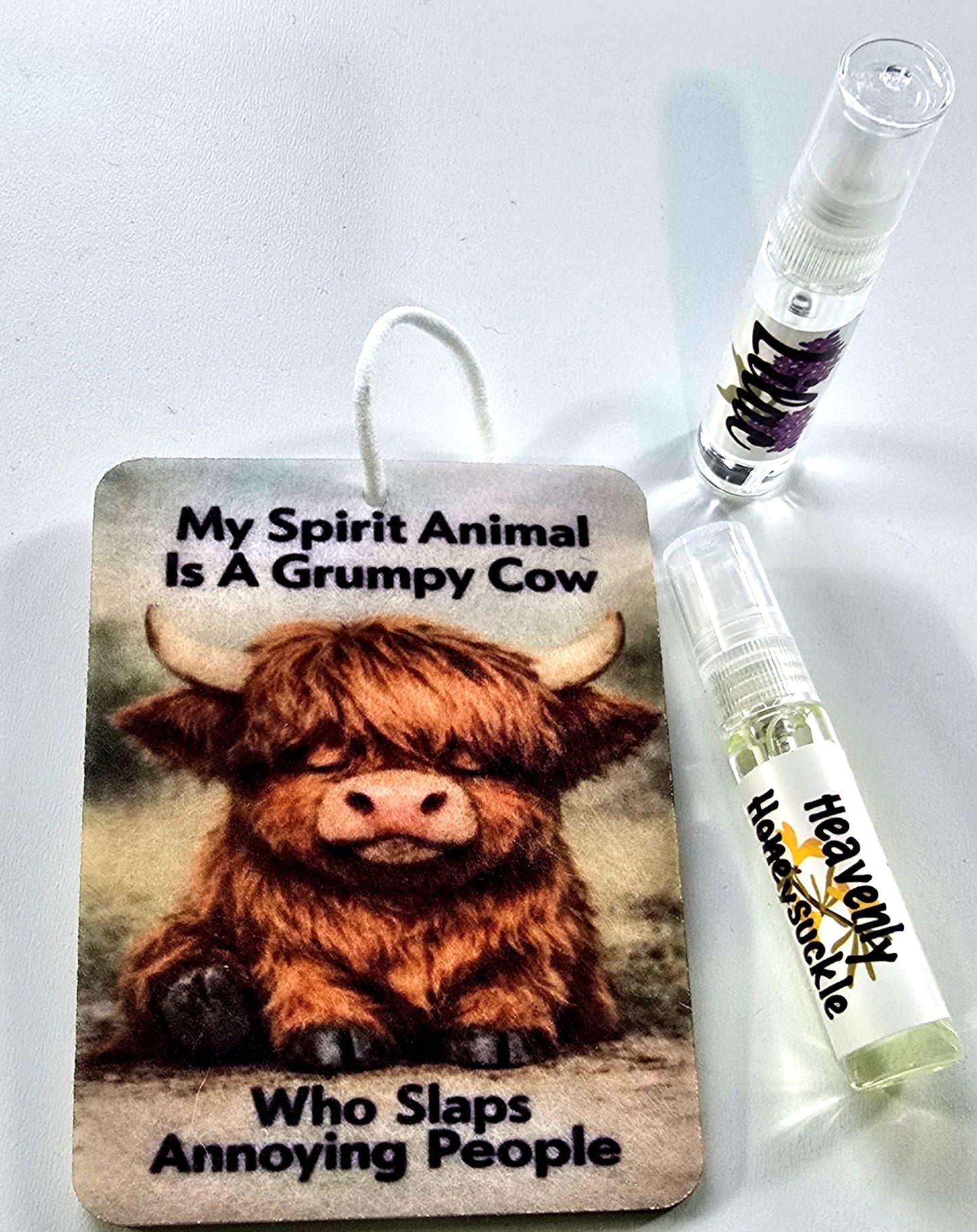 Highland Cows scented car fresheners and decor, gifts, co-worker gift,