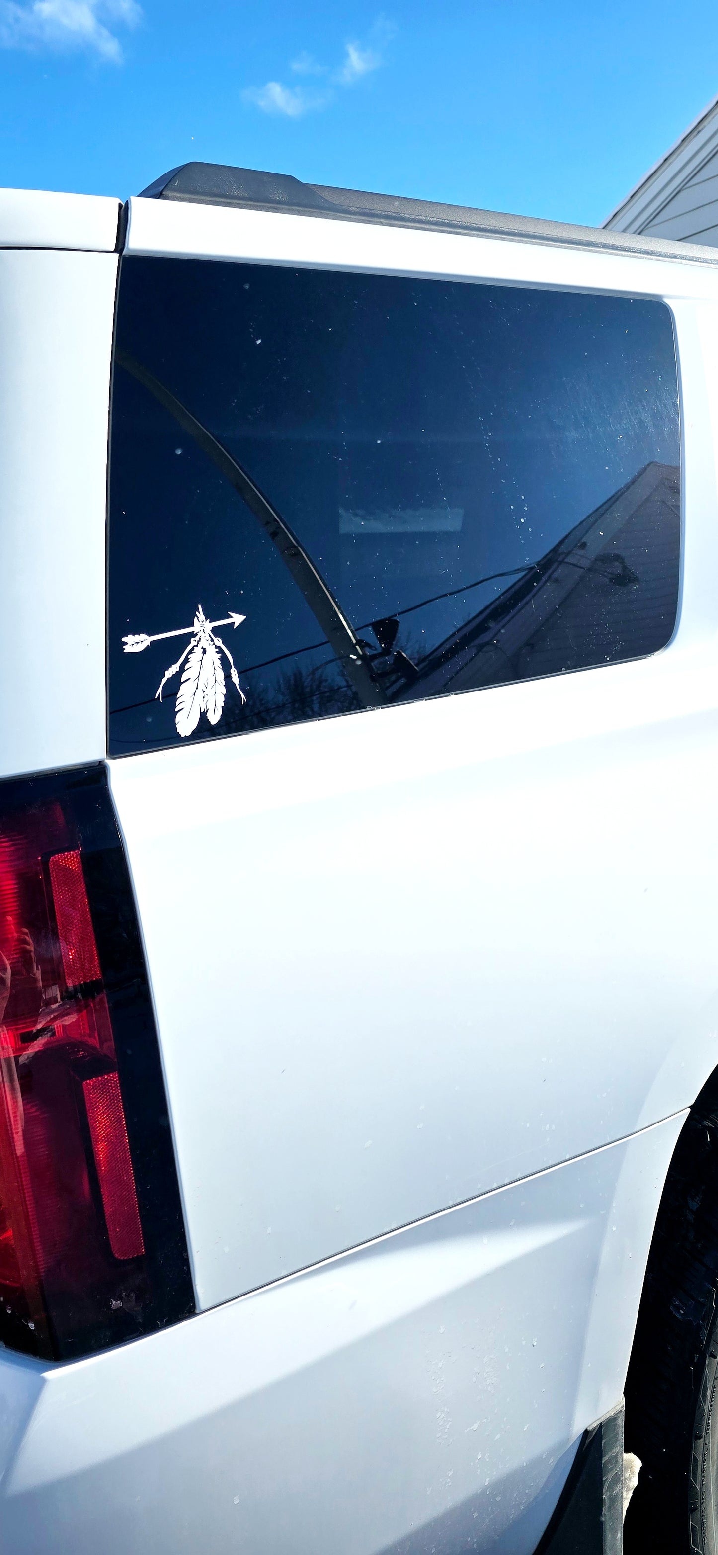 Native Decal sticker | Easy Application | Window Car Decal | Mirror Decal | Decal | Gift | Native American sticker