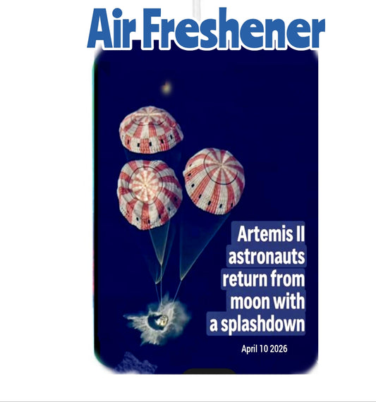 Apollo 15 makes contact with the Pacific Ocean 2026 Air Freshener
