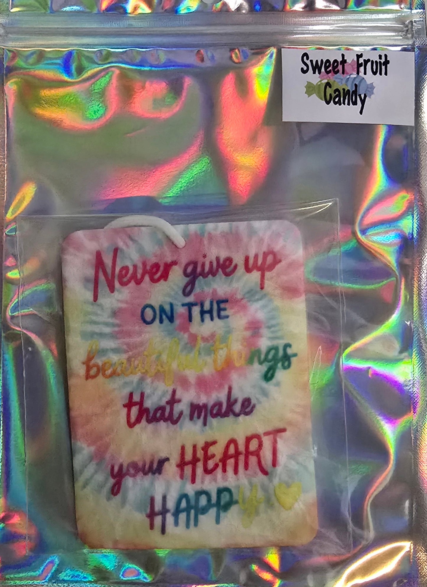 Tie-Dye Air Fresheners, gifts, co-worker gift, Kinda Classy Kinda Hood Tie Dye Scented Car Air Freshener | Car Air Fresheners | Car Accessories | Car Fragrances