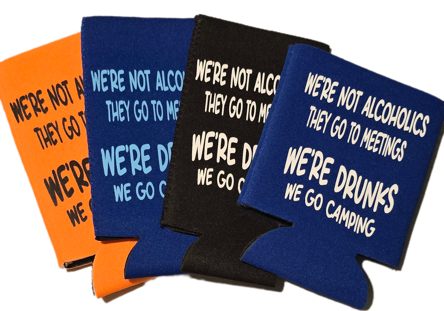 Camping Can Koozies 4pk