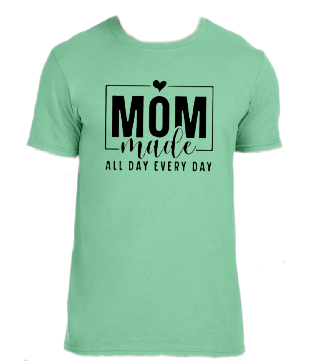 Cute Mom T-shirts, mom vibe, Mother's Day, mom life, mama tees, mom quotes t-shirts, Mom shirts