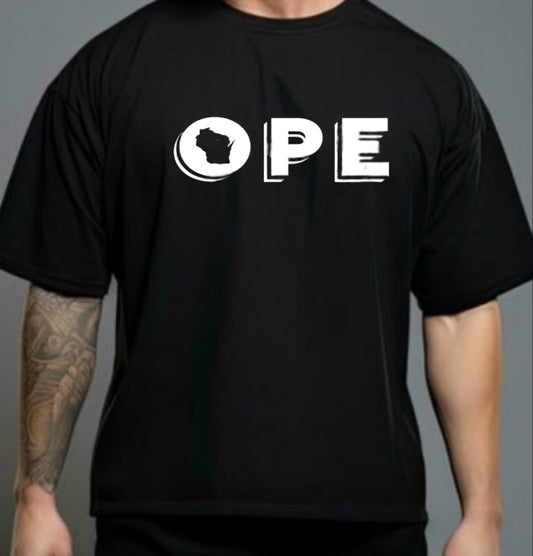 Funny Wisconsin T-shirt, OPE T-Shirt | Wisconsin Slang | Midwest Gift| Midwest is Best Adult Unisex Clothing | Funny Travel Camp Wisconsinite