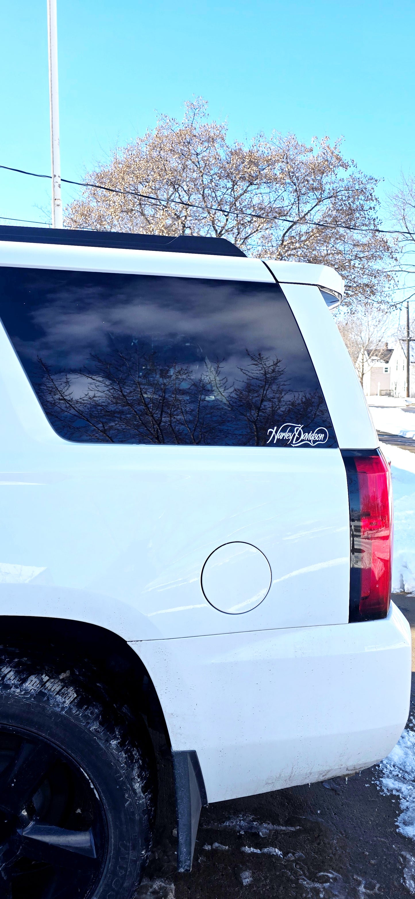 Harley davidson Decal sticker | Easy Application | Window Car Decal | Mirror Decal | Decal | Gift |
