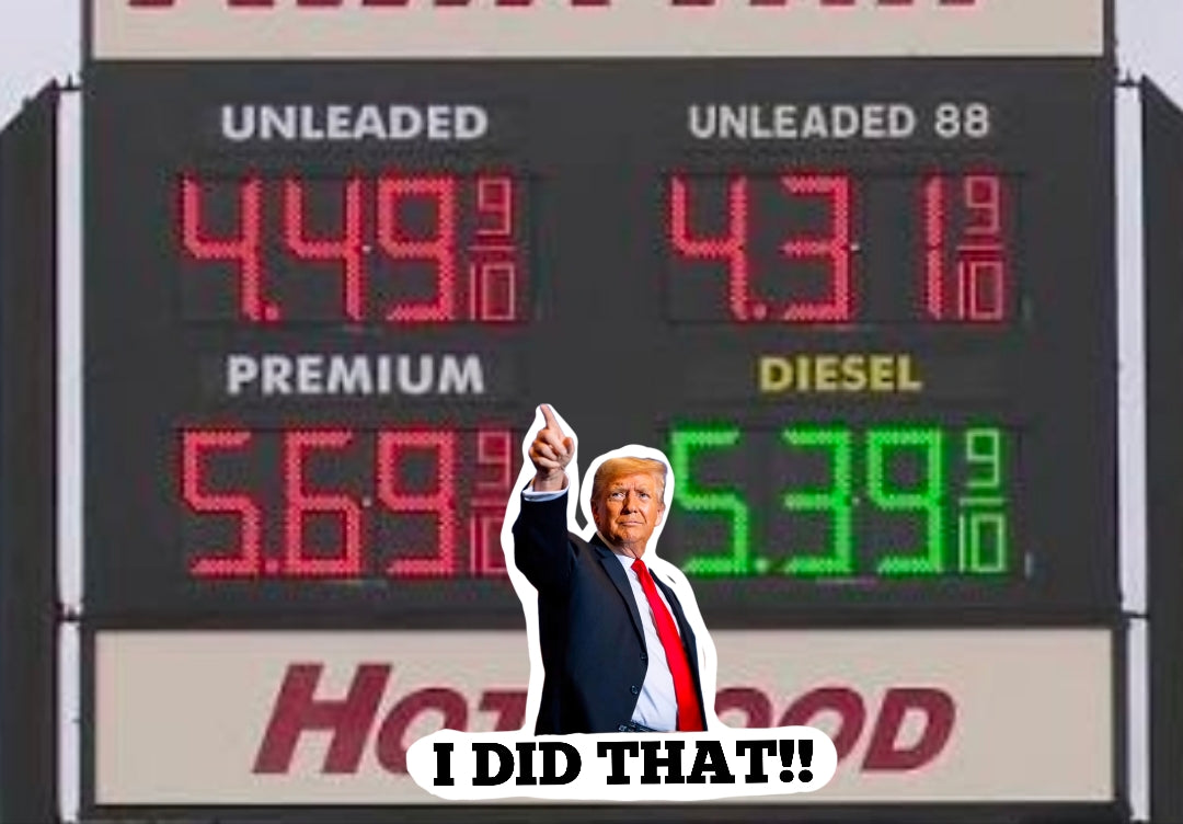 100pcs Trump I Did that Stickers Gas Pump Stickers Decal, Anti Trump Stickers, Fuck Donald Trump Mega Merchandise