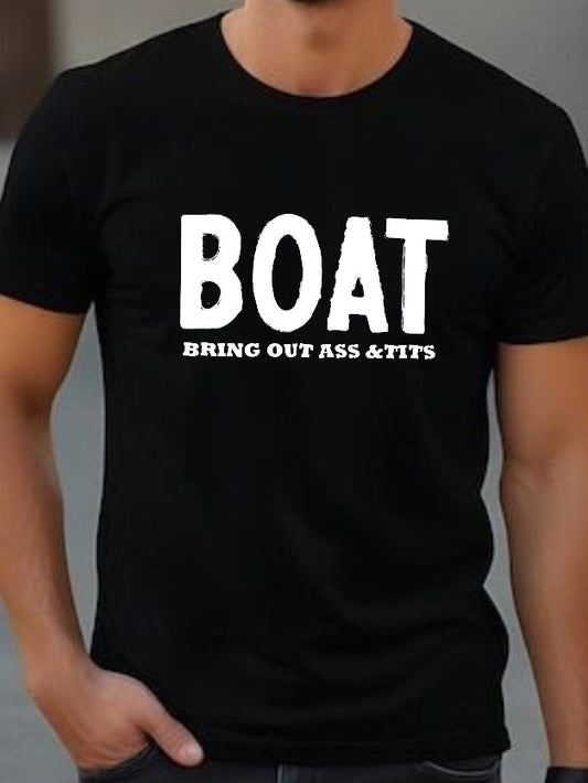 BOAT humor t-shirt, summer drinking shirt, Boating shirt, Funny gift