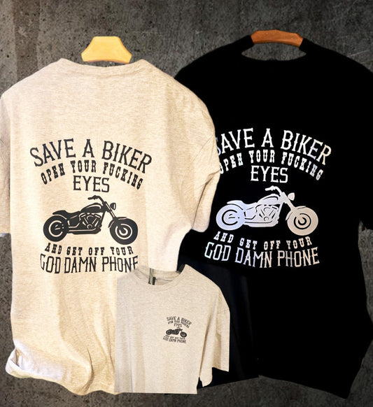 Save a Biker Awareness shirts, Biker gift, Dad gift, Biker shirt, Motorcycle t-shirts
