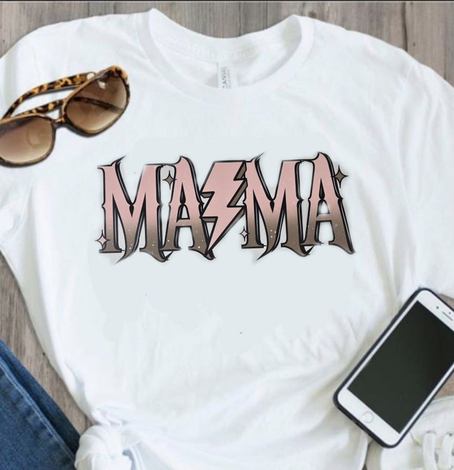 Mama DTF transfers, t-shirt transfers, tote bag transfers, Pillow DTF prints