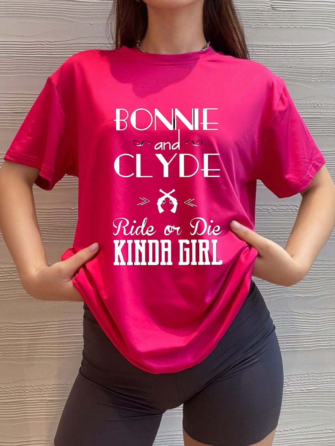 Bonnie and Clyde Shirt, Bonnie & Clyde Vintage Tee – Retro Gangster Graphic