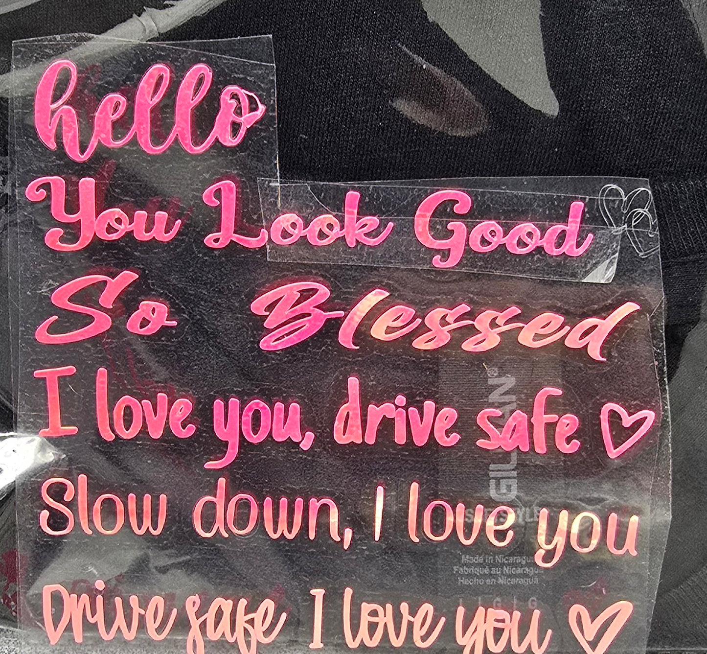 12 Positive Mirror Detail Stickers, Funny Affirmation Decal, Car Mirror Sticker, Positive Reminder