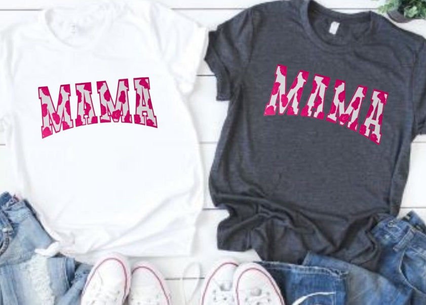 Mama DTF transfers, t-shirt transfers, tote bag transfers, Pillow DTF prints