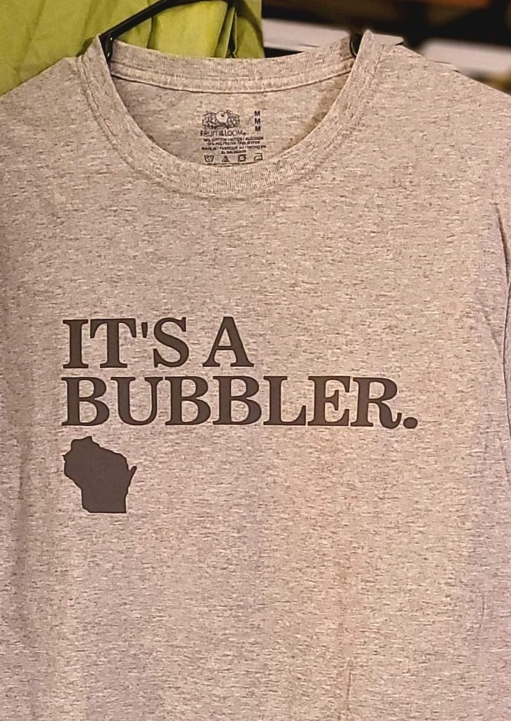 Wisconsin Tees, It's A Bubbler, Wisconsin humor, Wisconsin Bubbler Drinking Fountain shirt, Wisconsin Shirt, Wisconsin gift, Midwest Phrases Tee